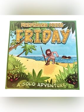 FRIDAY - A Solo Adventure Card + Board Game